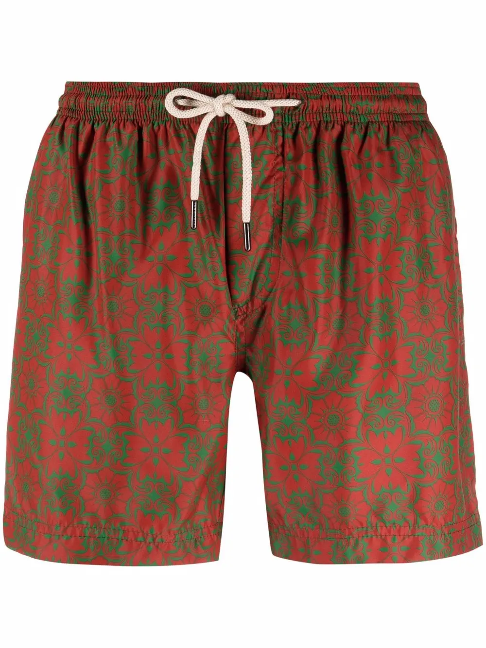 

PENINSULA SWIMWEAR geometric-pattern swim shorts - Green