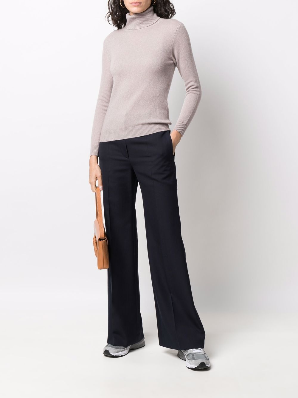 фото Liska cashmere-silk roll-neck jumper