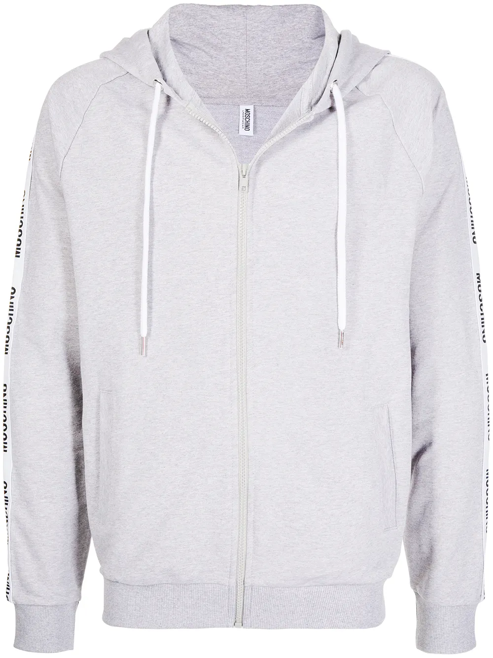 

Moschino hoodie con cordones - Gris