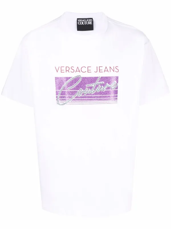 Versace Jeans Couture logo-print short 