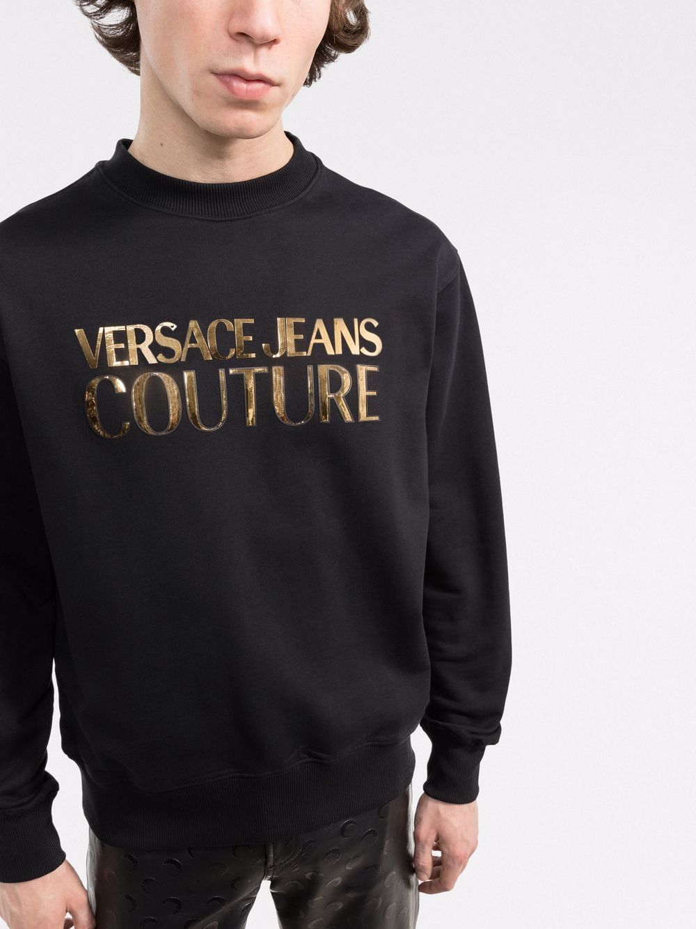 фото Versace jeans couture толстовка с логотипом