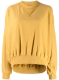Bassike cut-out organic cotton sweatshirt - Yellow