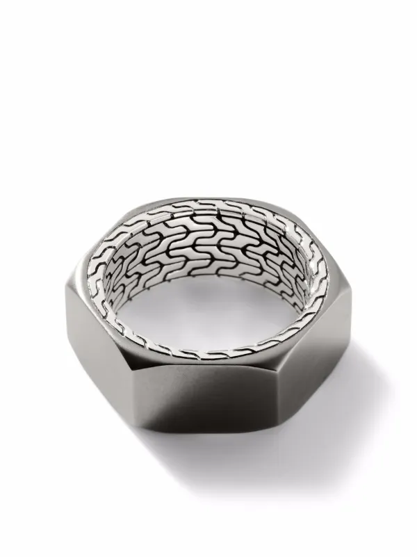 John Hardy Classic Chain Band Ring Farfetch