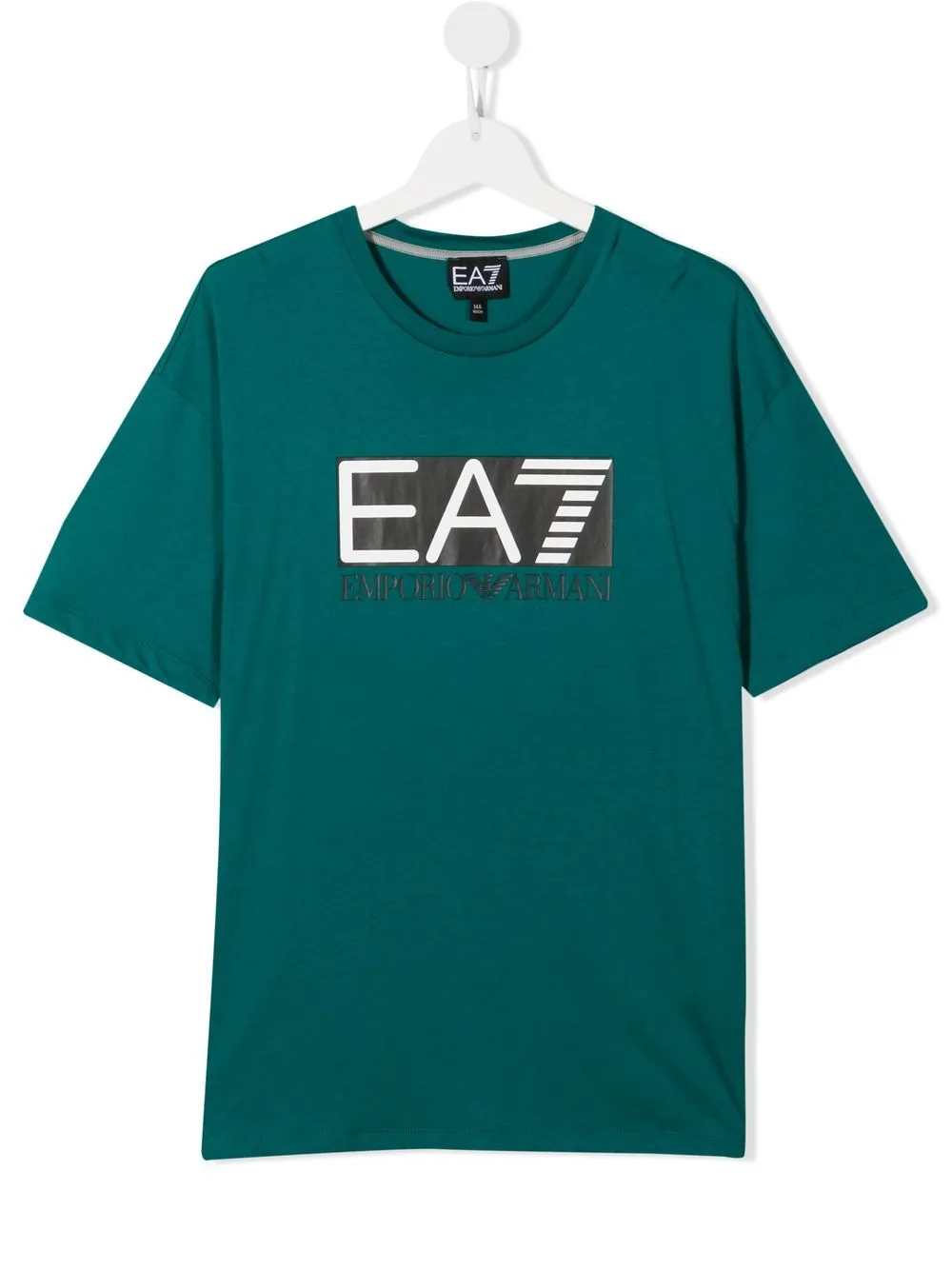 

Ea7 Emporio Armani playera con logo estampado - Verde