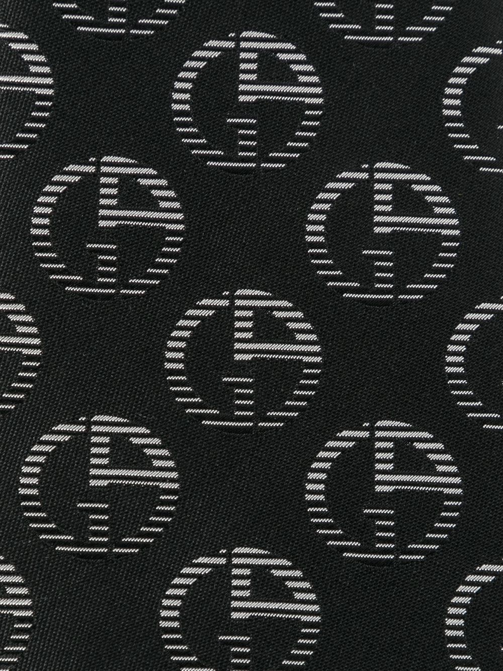 фото Giorgio armani шелковый галстук с жаккардовым логотипом