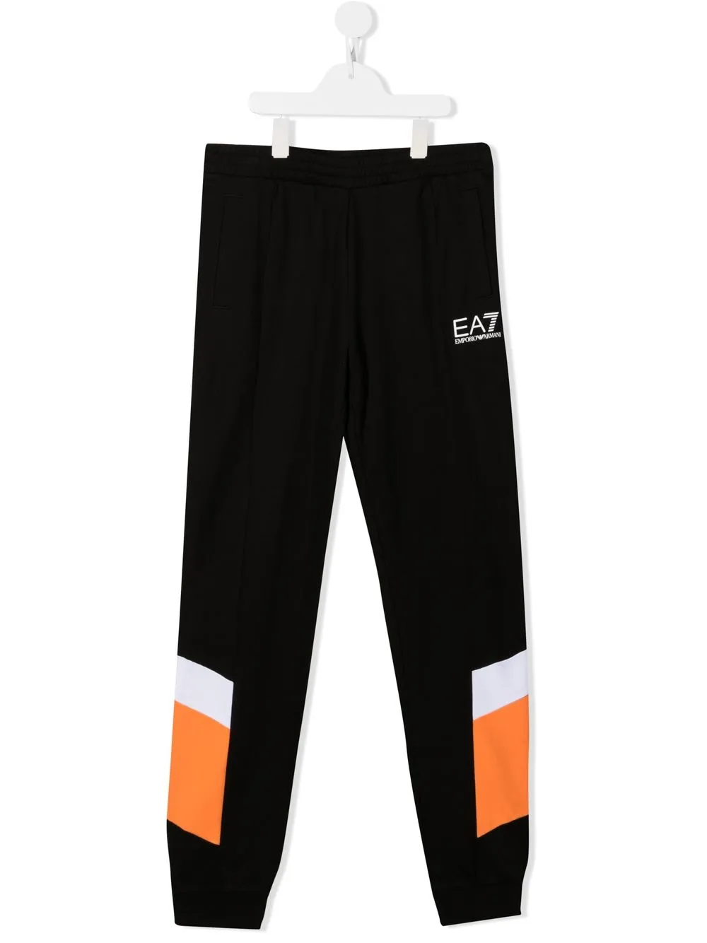 

Ea7 Emporio Armani pants con diseño color block - Negro