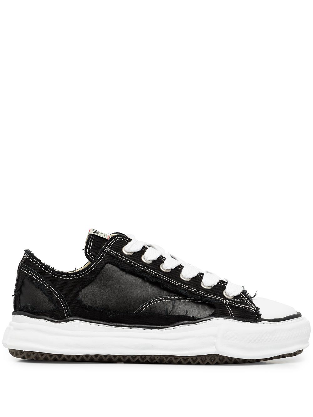 Maison Mihara Yasuhiro Peterson Low 仿旧帆布板鞋- Farfetch