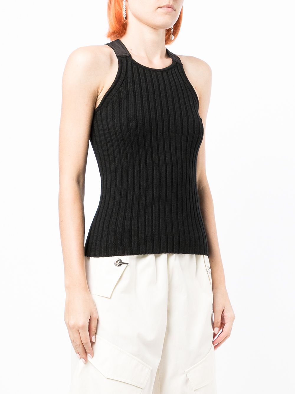 Dion Lee ribbed-knit Sleeveless Top - Farfetch