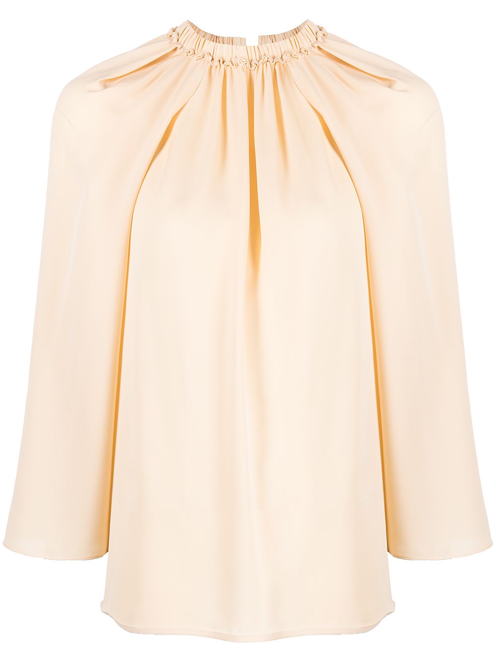 фото Dice kayek wide-sleeve silk blouse