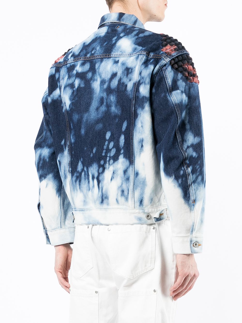 фото Doublet acid wash denim jacket