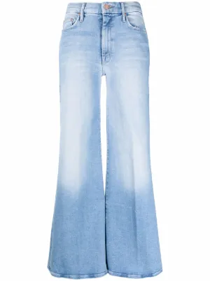 MOTHER Wide-Leg Jeans for Women - Shop Now on FARFETCH