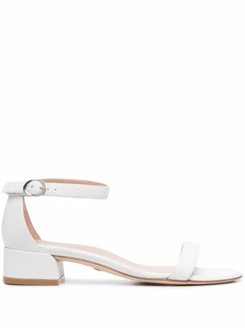 Stuart Weitzman sandales Nudistjune 40 mm en cuir