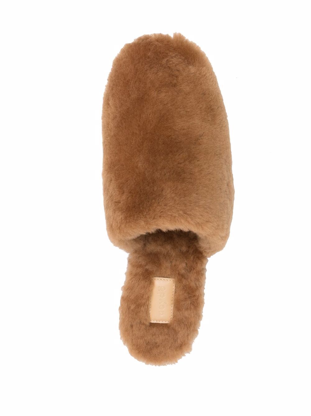 фото Aeyde kelly shearling slippers