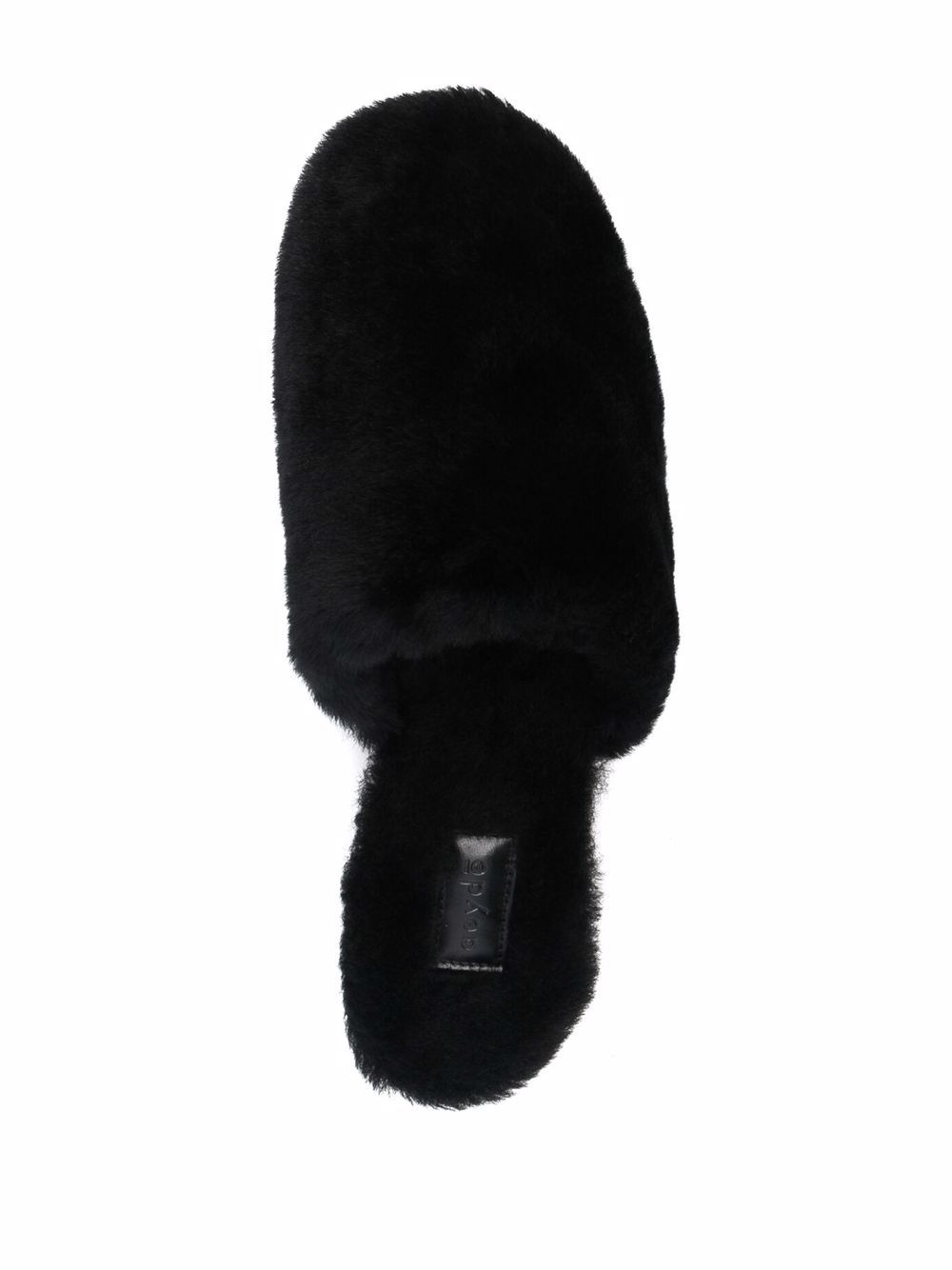 фото Aeyde kelly shearling slippers