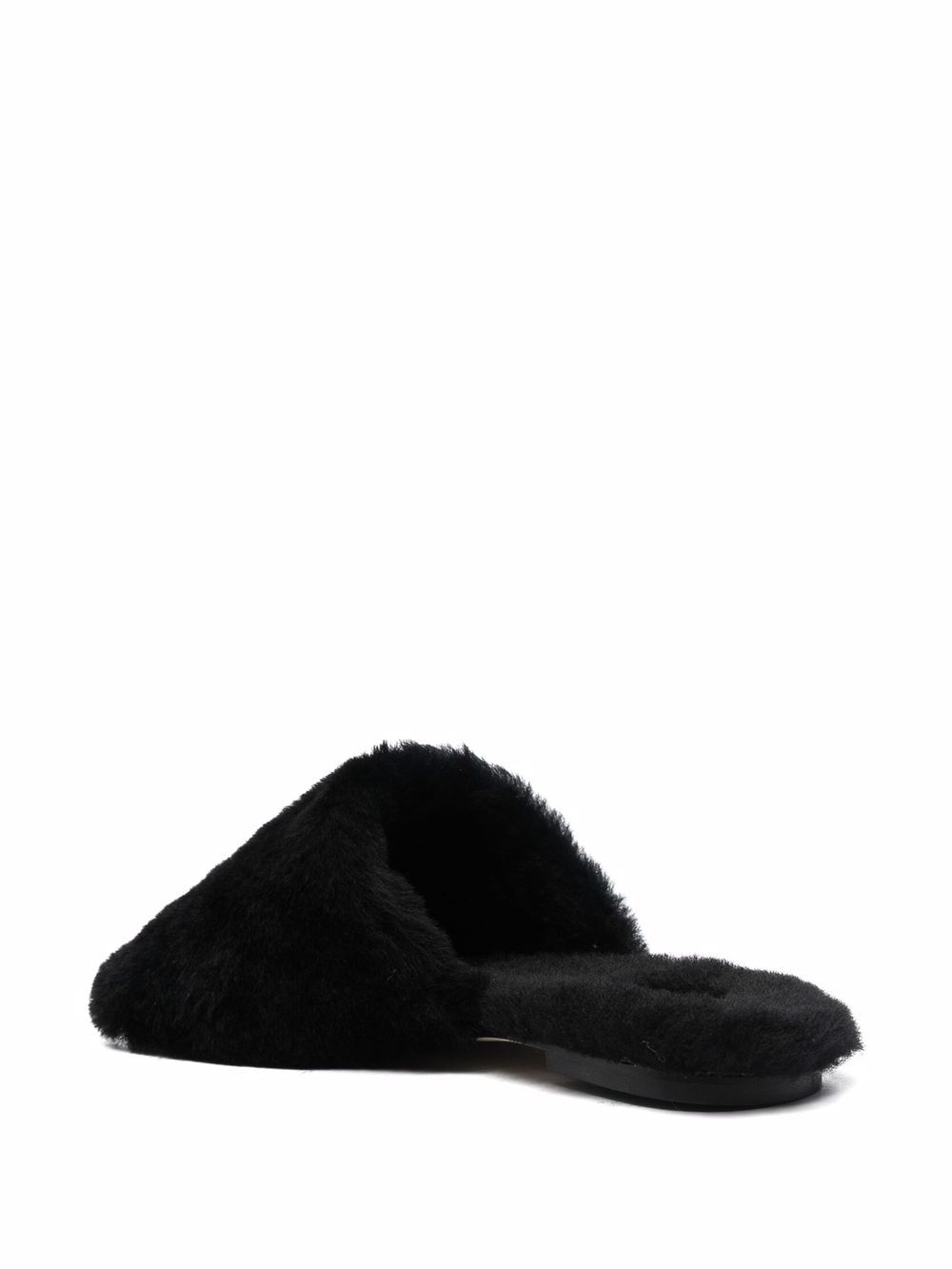 фото Aeyde kelly shearling slippers