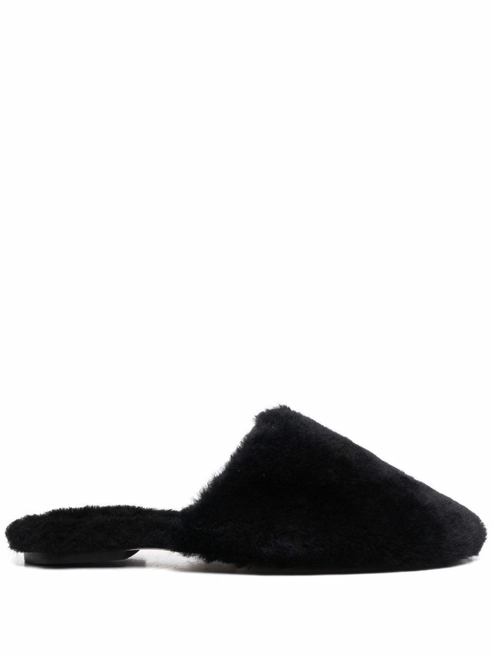 фото Aeyde kelly shearling slippers