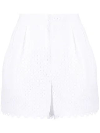 Dice Kayek perforated-design Shorts - Farfetch