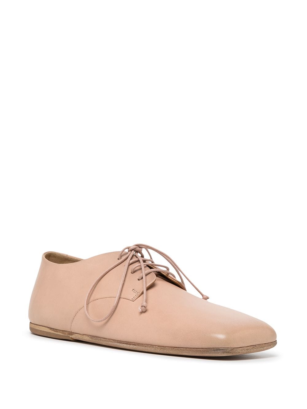 Marsèll Veterschoenen met vierkante neus - Beige