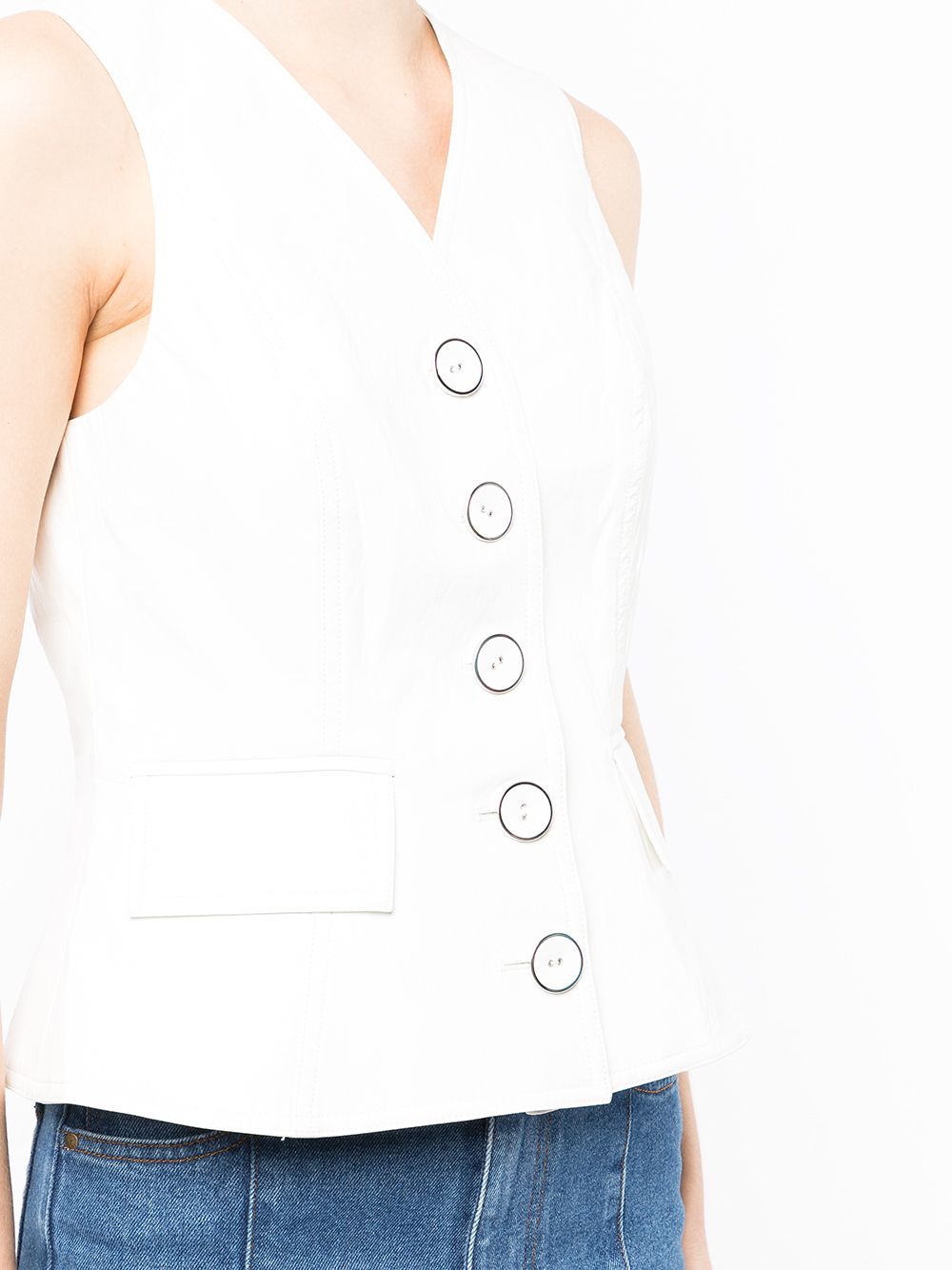 фото Kimhekim button-up vest top