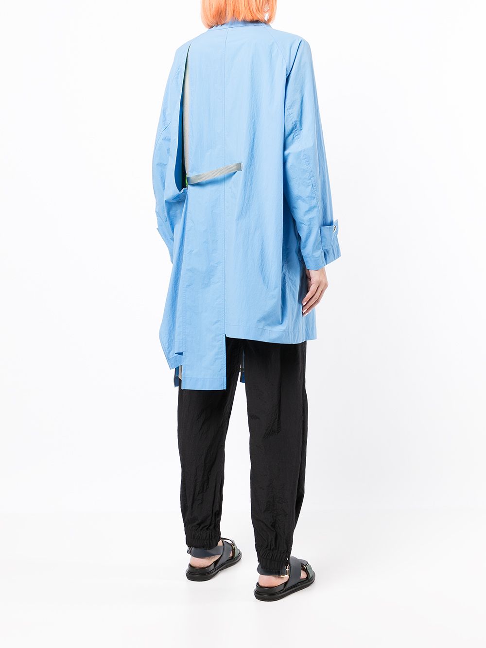 фото Kolor cut-out long-sleeve shirt