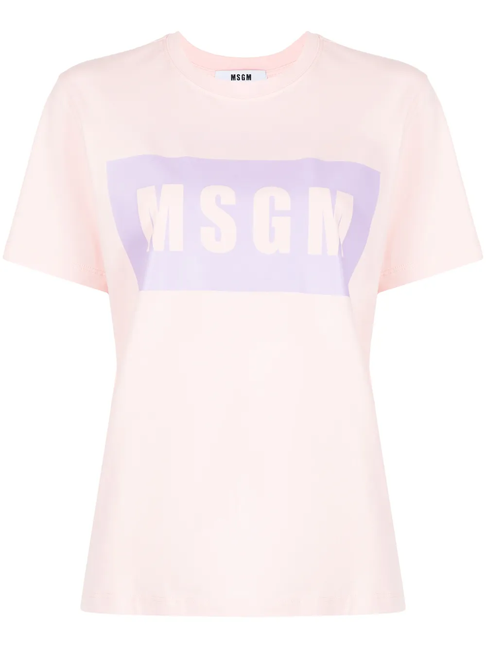 фото Msgm футболка с логотипом