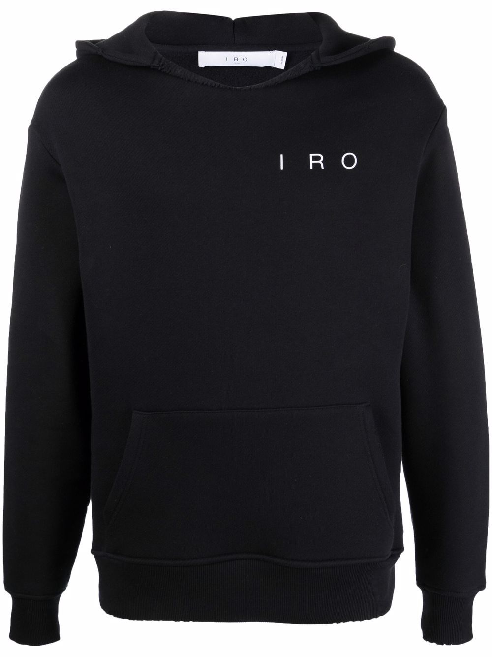 

IRO hoodie con logo estampado - Negro