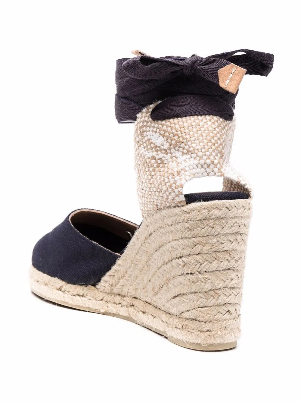 Castañer platform suede espadrilles Blue