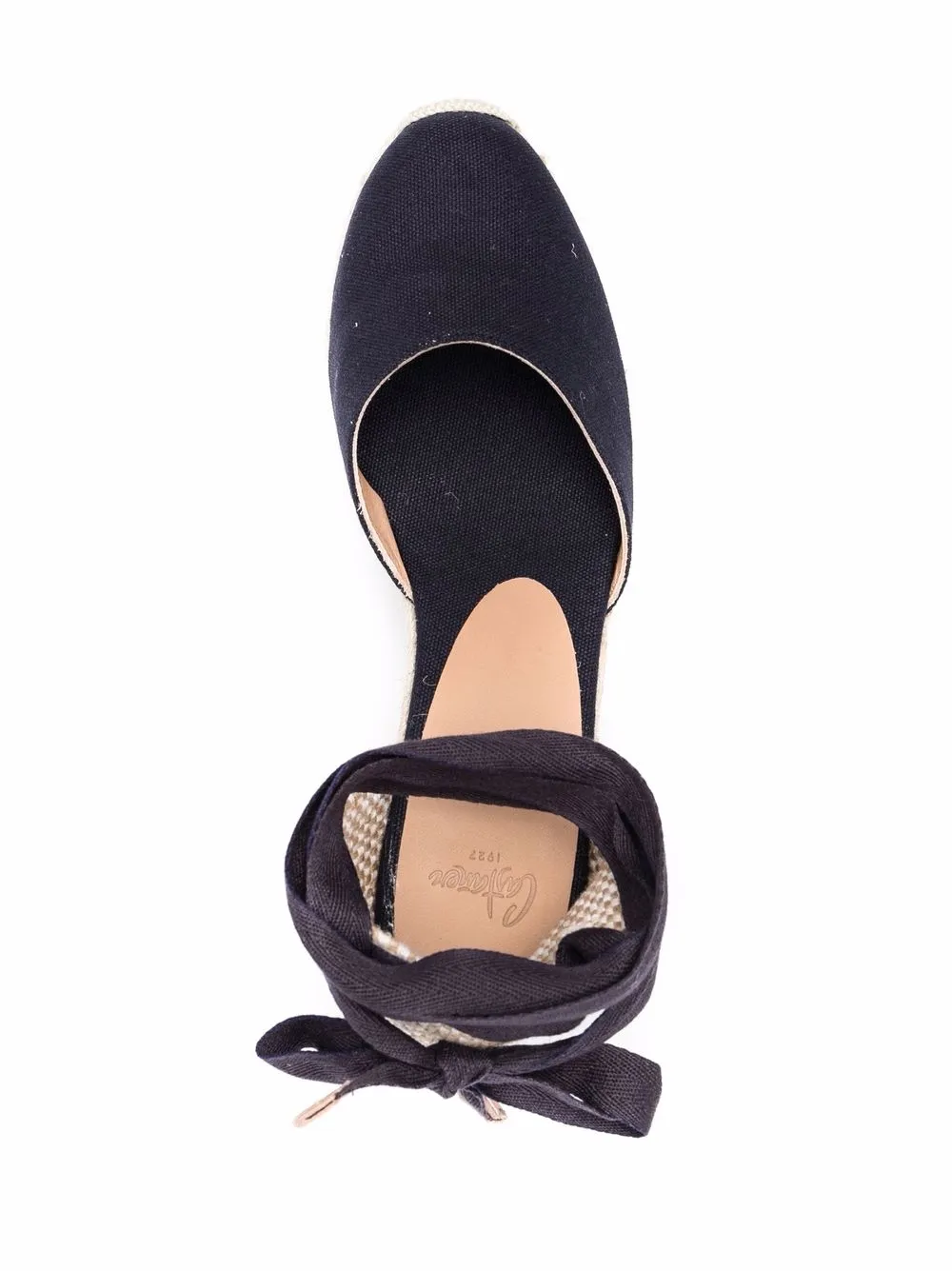 Castañer platform suede espadrilles Blue