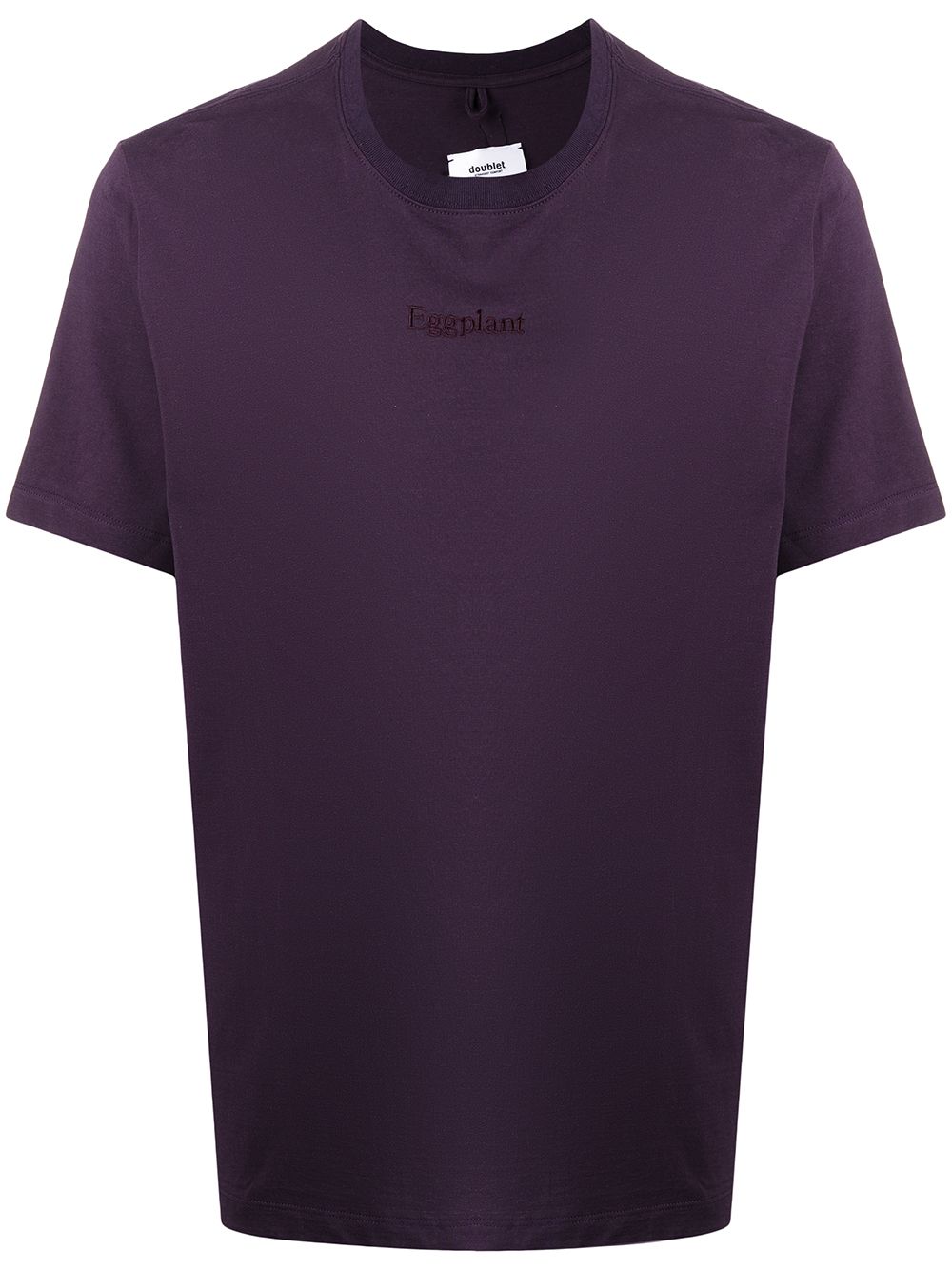 фото Doublet eggplant short-sleeve t-shirt