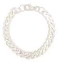 Martine Ali XL flat-link choker - Silver