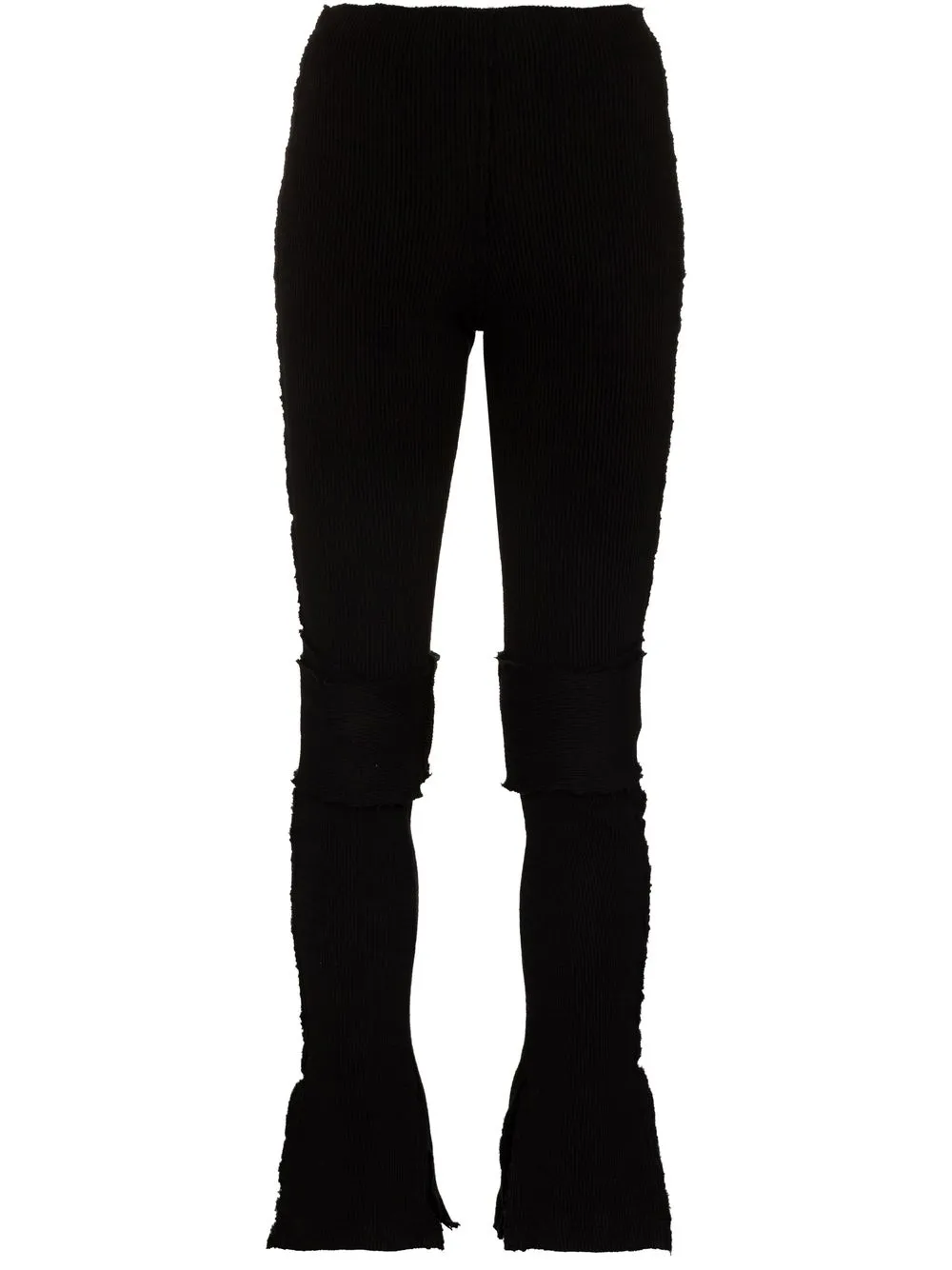 

Talia Byre Warm Up knitted flared trousers - Black