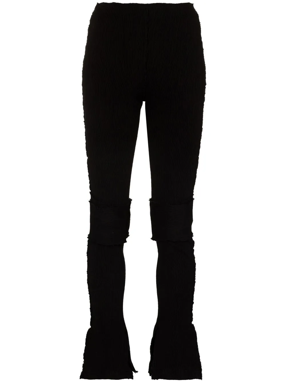 Warm Up knitted flared trousers