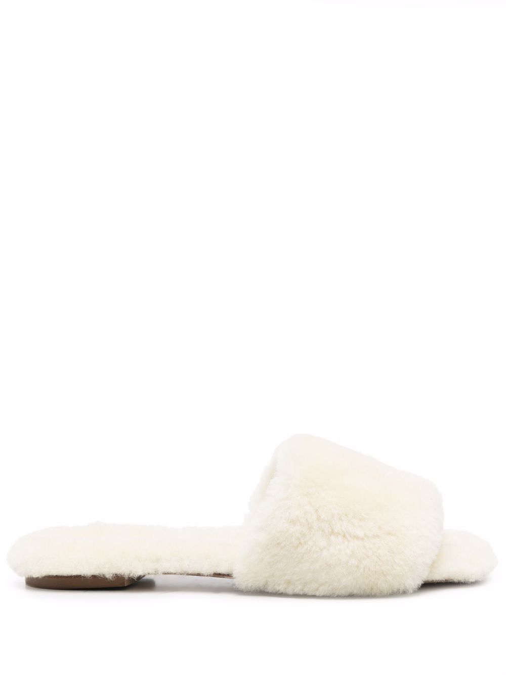 фото Aeyde anna shearling slippers