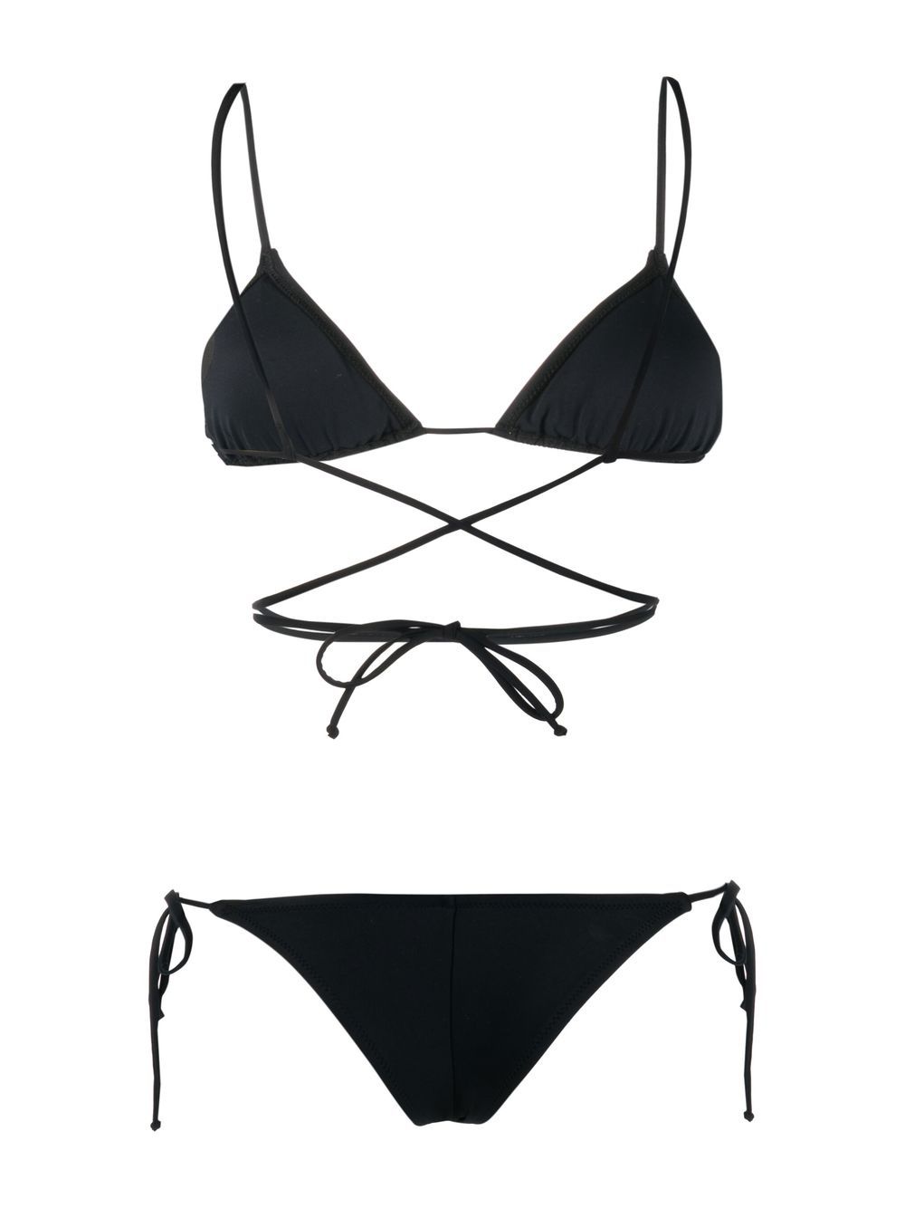 Reina Olga Bikini met string - Zwart