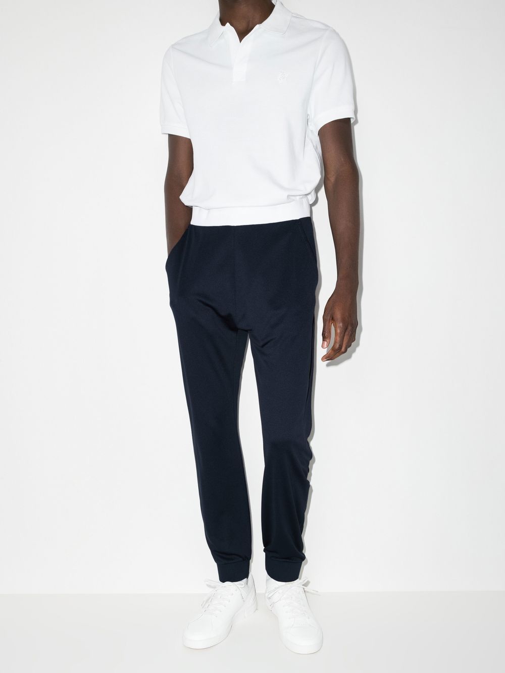 tapered leg track pants