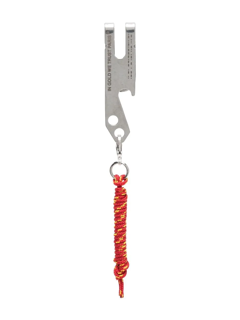 

IN GOLD WE TRUST PARIS collar Collier Hang - Gris