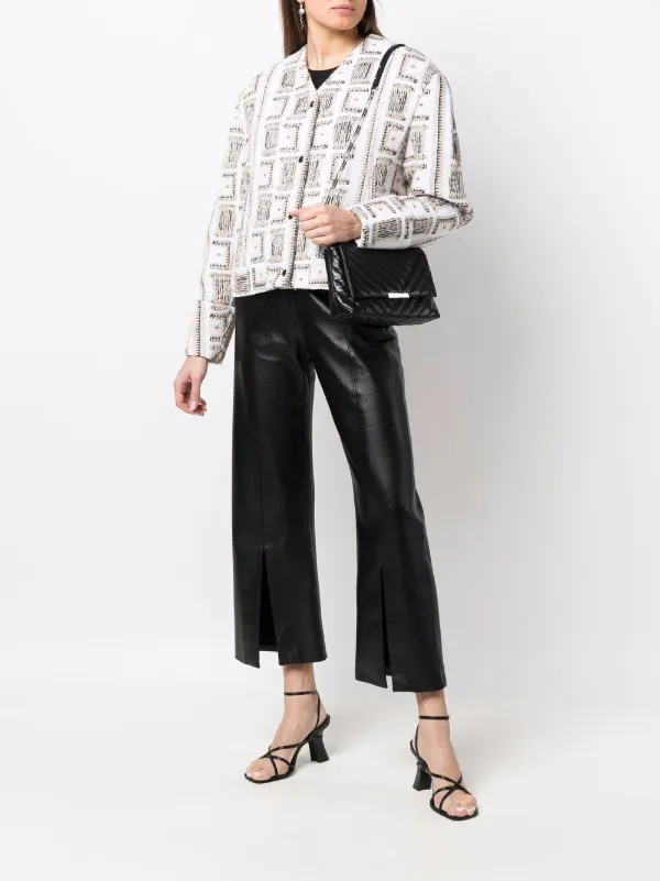 iro disco cropped jacket