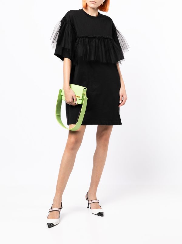 ruffle t shirt dress