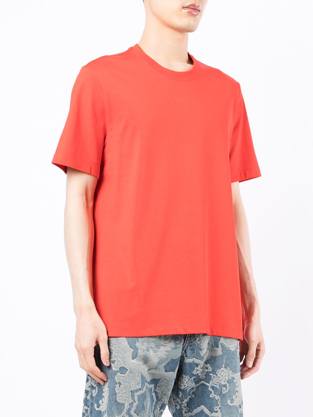 фото Doublet tomato-detail short-sleeve t-shirt