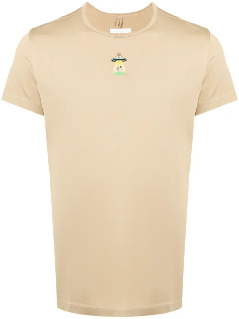 Doublet spaceship-embroidered short-sleeve T-shirt 