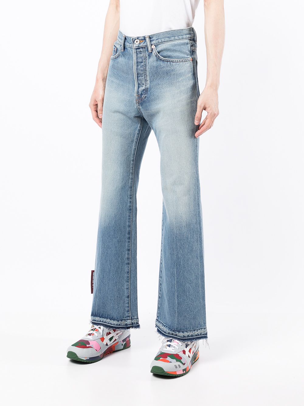 фото Doublet high-waisted flared jeans