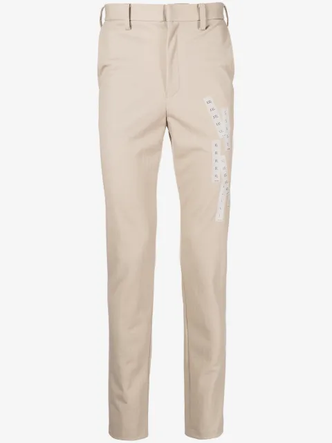 Doublet high-waisted straight-leg trousers 