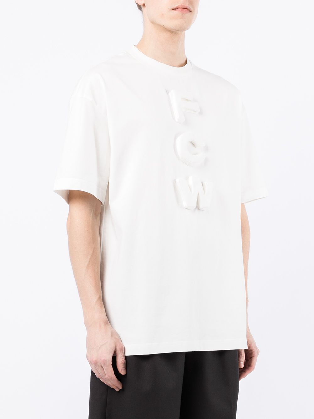 фото Feng chen wang 3d-logo cotton t-shirt