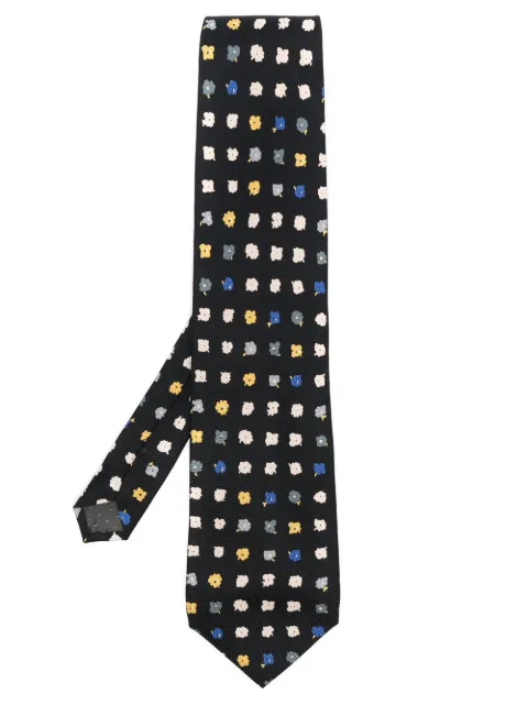 Versace Pre-Owned 2000s floral-print silk tie