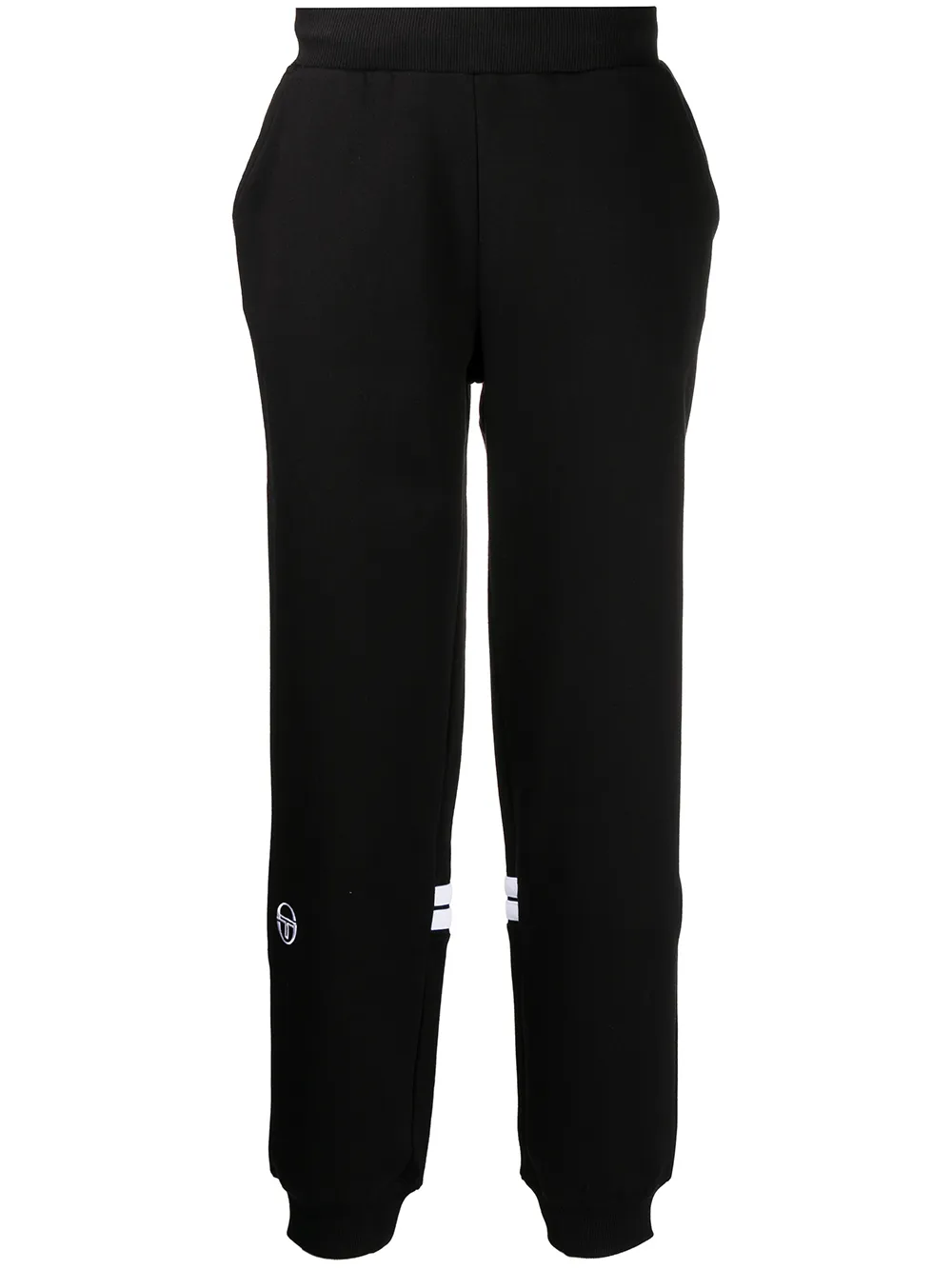 

Sergio Tacchini embroidered-logo track pants - Black