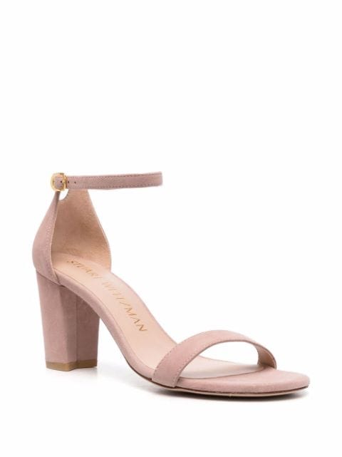 Nearlynude 95mm block-heel sandals