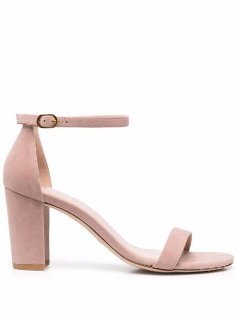 Nearlynude 95mm block-heel sandals