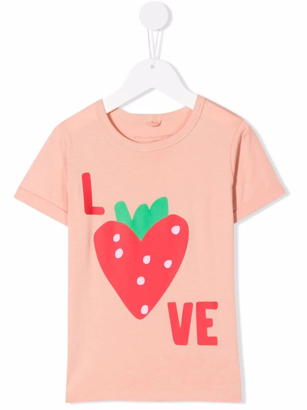 фото Stella mccartney kids футболка с графичным принтом love