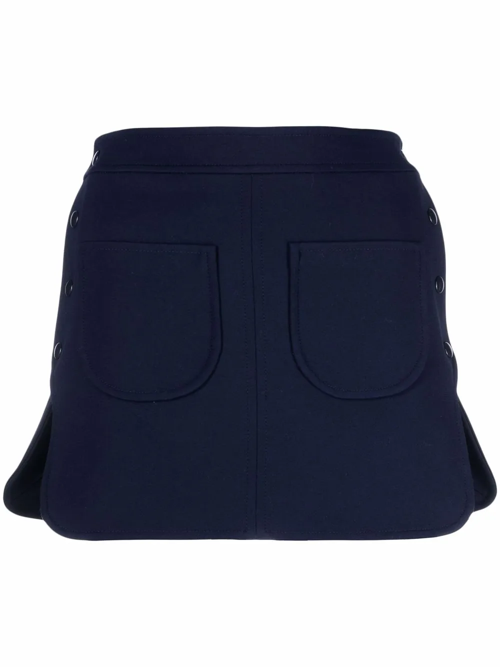 

Courrèges knitted mini skirt - Blue