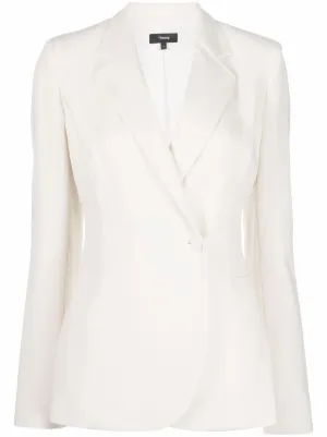 theory white jacket